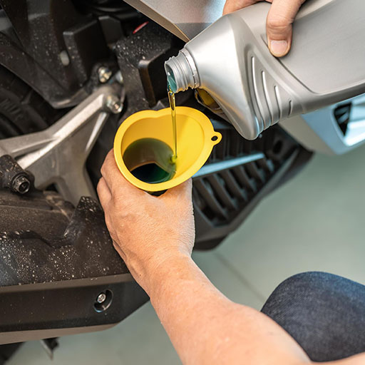 +روغن موتورسیکلت+